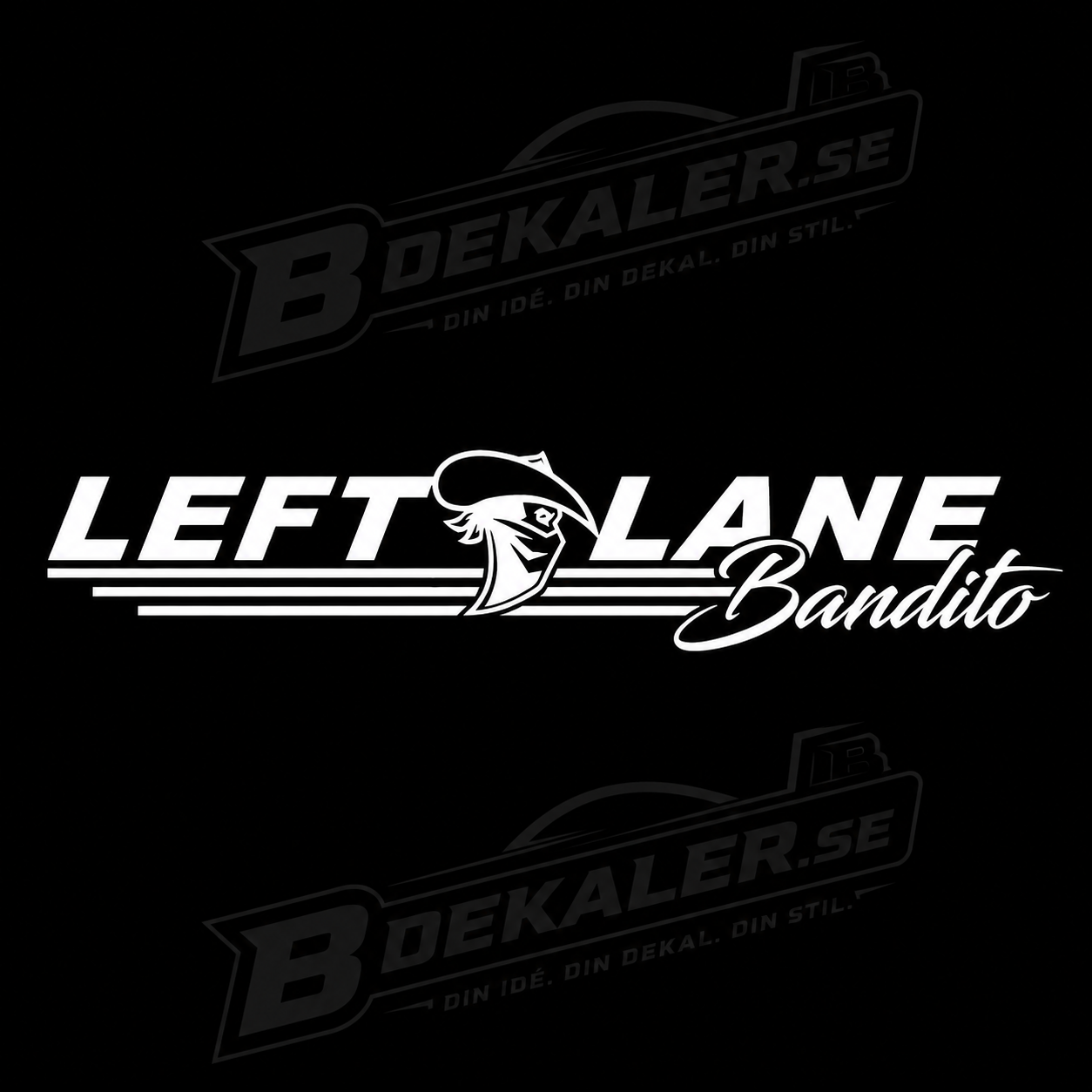 Left lane bandito Dekal