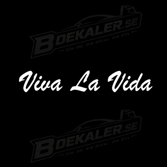 Viva La Vida Dekal