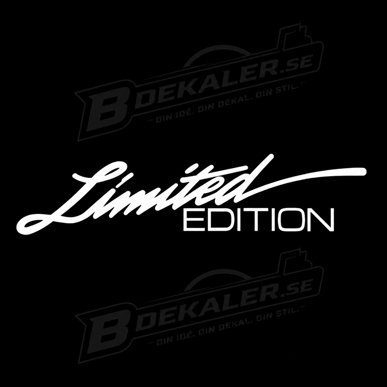 Limited edition Dekal
