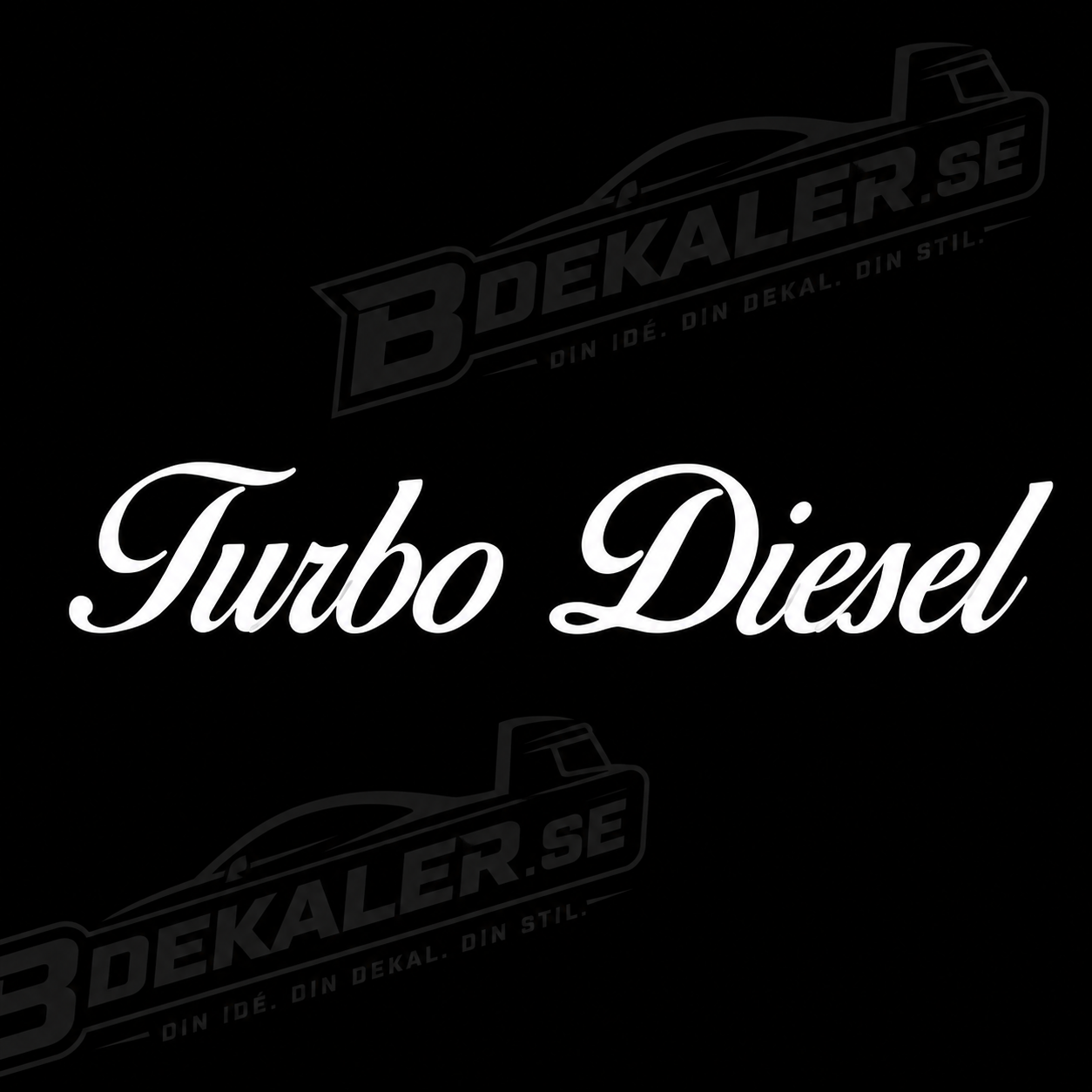 Turbo Diesel Dekal