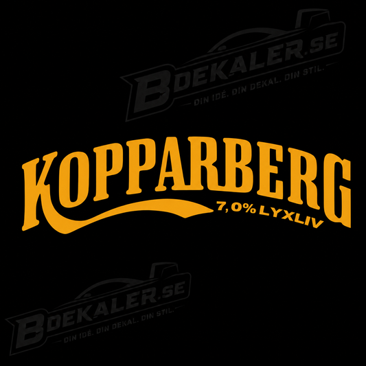 Kopparberg Dekal