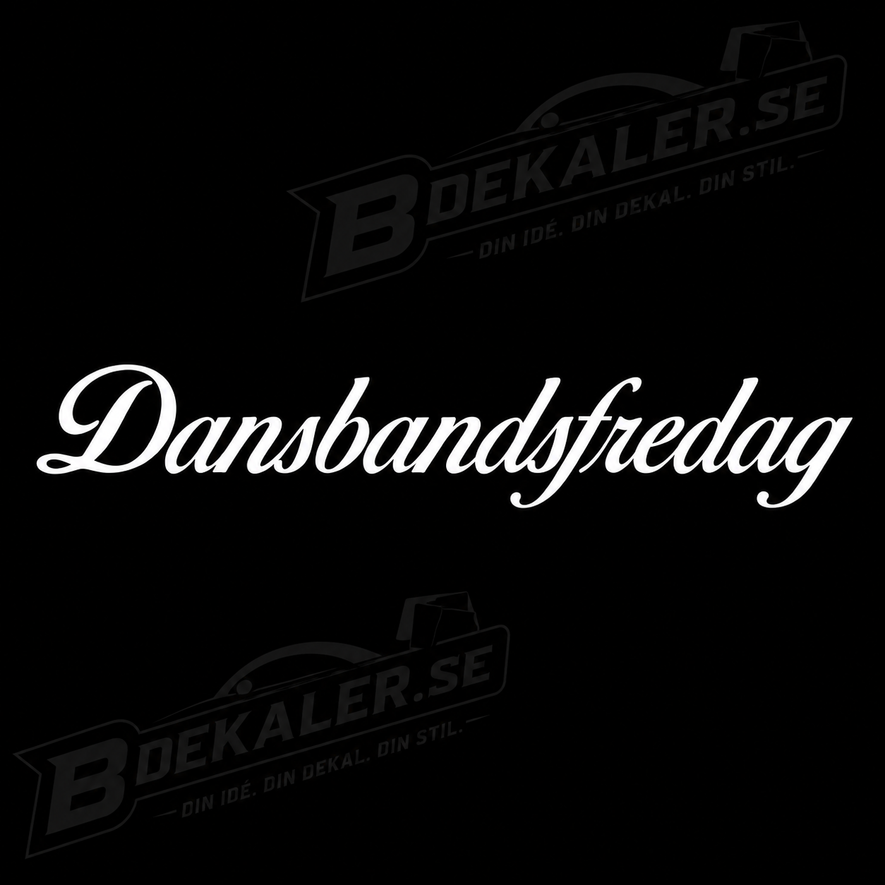 Dansbandsfredag Dekal