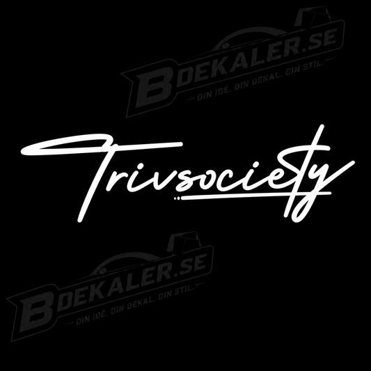 Trivsociety Dekal